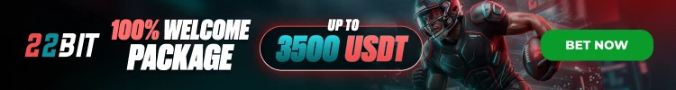22Bit Sports Package up to 3,500 USDT