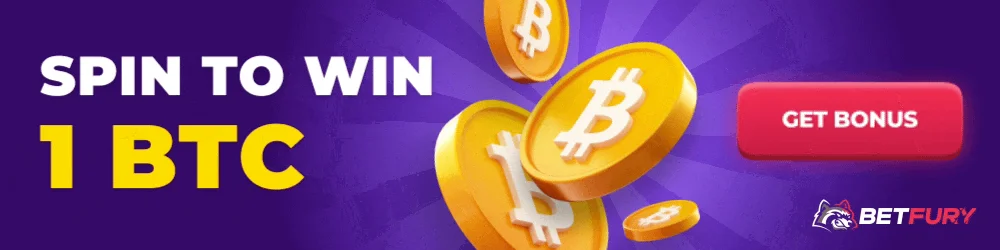BetFury Spin to Win 1 BTC