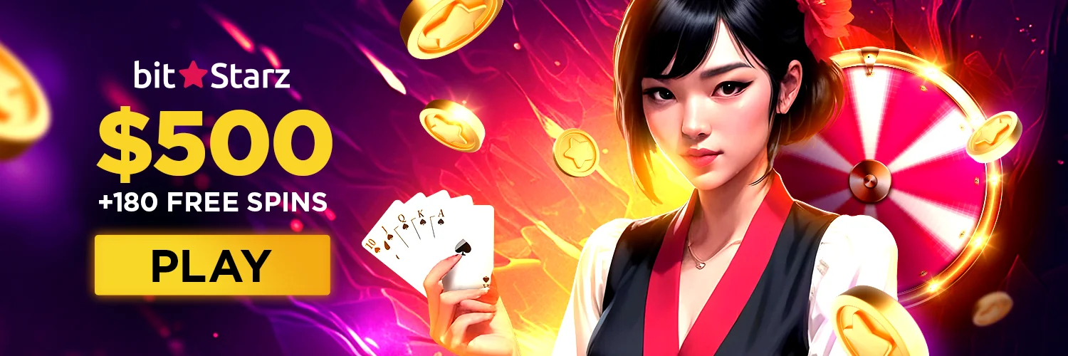 BitStarz Welcome Package Up to $500 + 180 Free Spins
