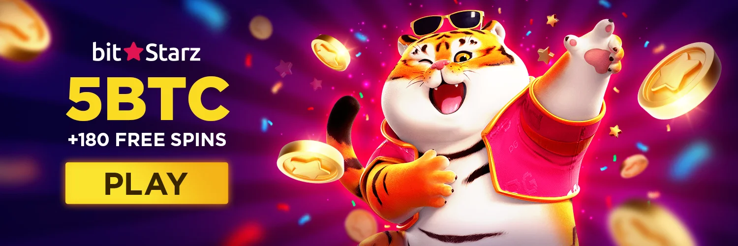 BitStarz Welcome Package Up to 5 BTC + 180 Free Spins