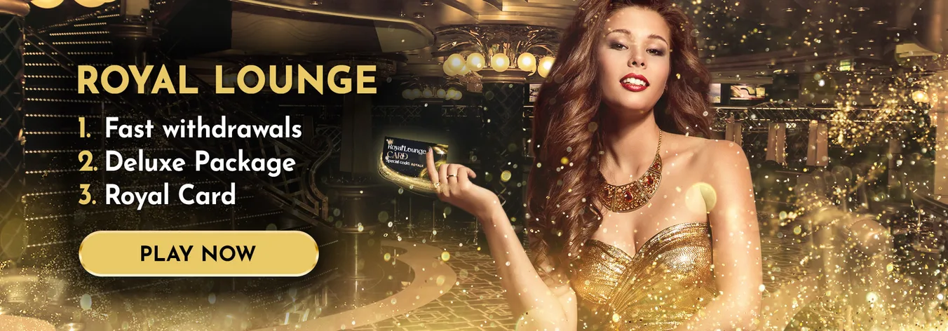 Casino Midas Royal Lounge — faster withdrawals and a deluxe package after 3 deposits