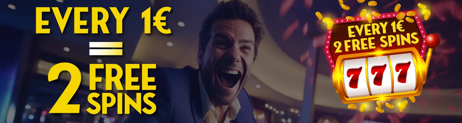 CristalPoker - Every €1 Deposited Brings 2 Free Spins