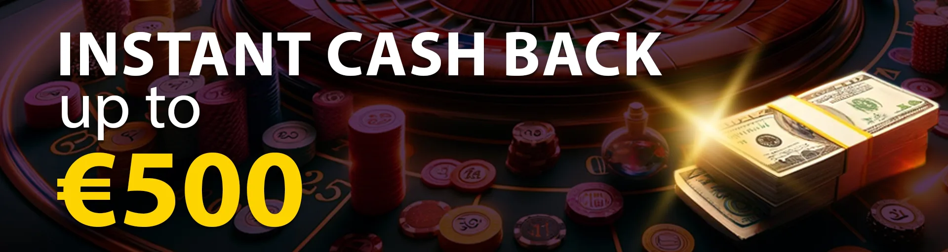 CristalPoker Instant Cashback up to €500