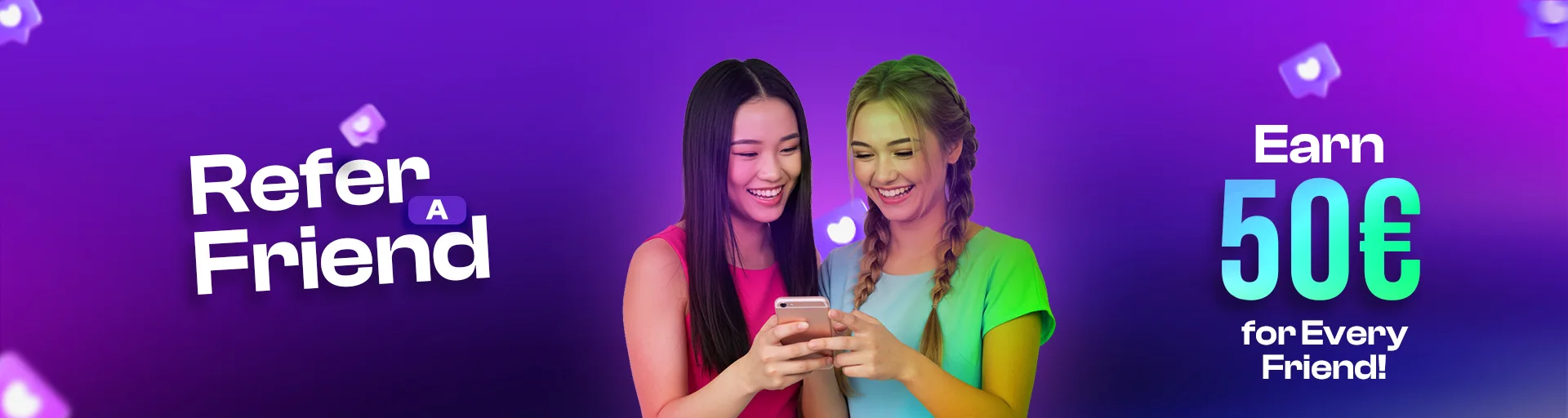 CristalPoker Refer a Friend - €50 per Friend