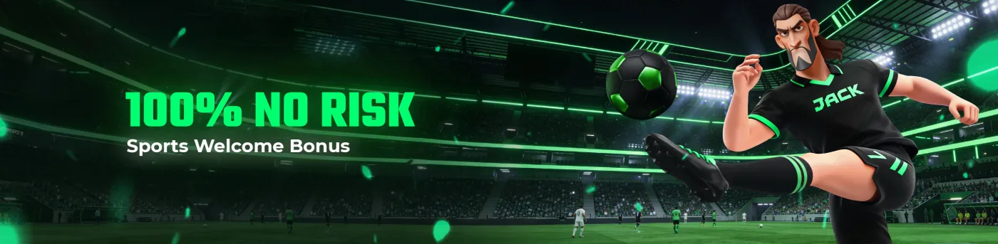 Jack.com 100% No Risk Sports Welcome Bonus