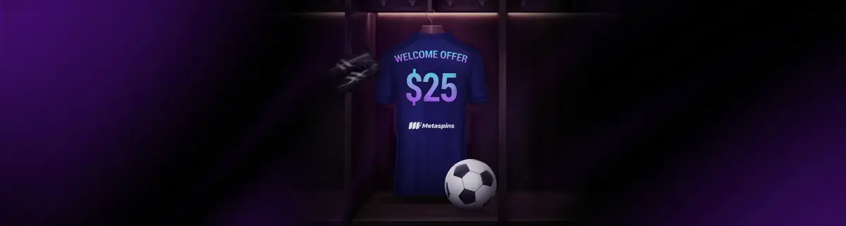 Metaspins Sports Welcome Offer — $25 Risk Free Bet