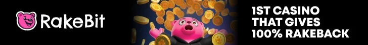 RakeBit 1st Casino That Gives 100% Rakeback