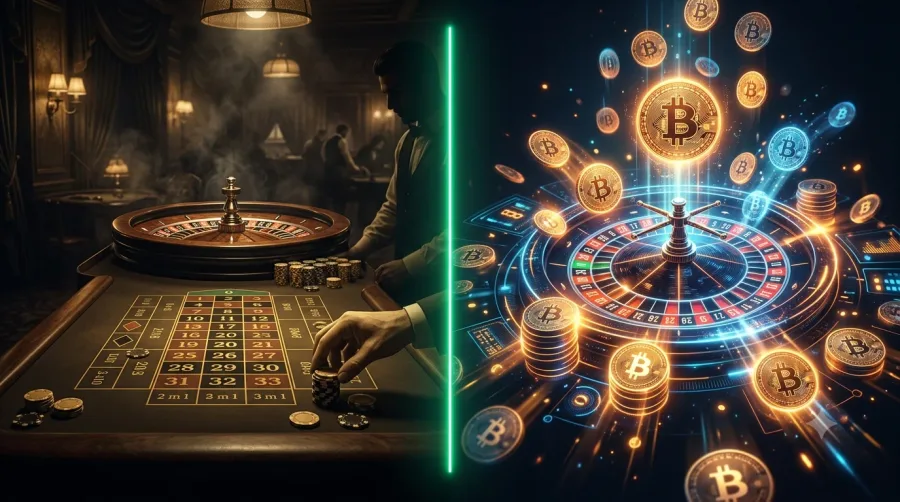 Crypto Casino vs Traditional Casino: Key Differences That Actually Matter